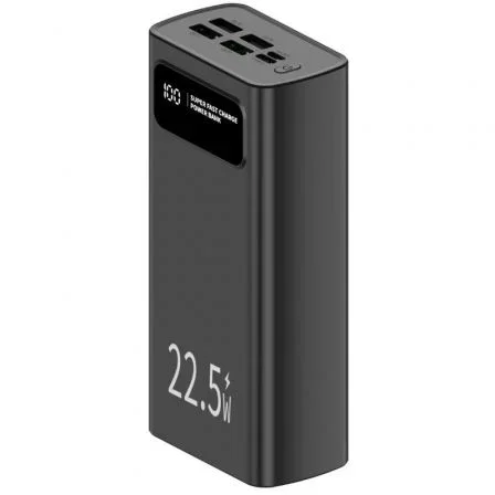 Leotec Power Bank 30000mAh 22.5W Negro Leotec Power Bank 30000mAh 22.5W Negro